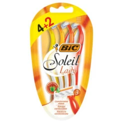 BIC Soleil Lady Disposable Razors 4 + 2pk