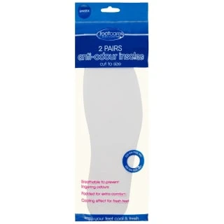 B&M Anti-Odour Insoles 2pk 1 B&M Anti-Odour Insoles 2pk