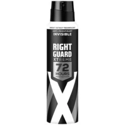 Right Guard Men's Xtreme Invisible Deodorant 150ml