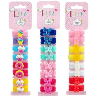 Ella Hair Ponios 8pk - Sweet Treats 2 Ella Hair Ponios 8pk - Sweet Treats - Image 2
