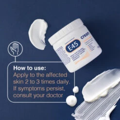 E45 Dermatological Cream 125g -Care Product Store 359821 e45 cream dry skin 125g 3