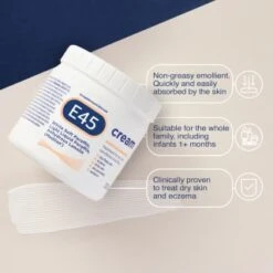 E45 Dermatological Cream 350g -Care Product Store 359823 e45 cream dry skin 350g 4