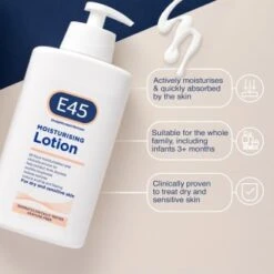 E45 Moisturising Lotion 500ml 11 E45 Moisturising Lotion 500ml -Care Product Store 359832 e45 moisturising lotion 500ml1