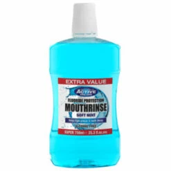 B&M Beauty Formulas Active Mouthrinse 750ml - Soft Mint