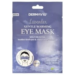 B&M Dermav10 Lavender Warming Eye Mask