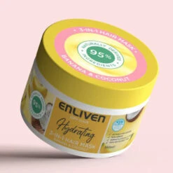 Enliven Hydrating 3-in-1 Hair Mask 350ml - Banana & Coconut -Care Product Store 384888 enliven mask 350ml banana coconut