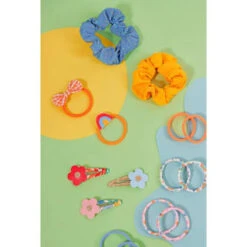 Ella Style Clips, Scrunchies & Elastics Set 6pk -Care Product Store 385597 ella style hair accessories