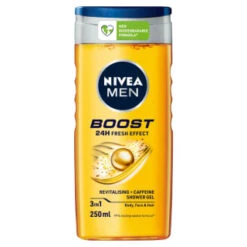 Nivea Men Boost 3-in-1 Shower Gel 250ml