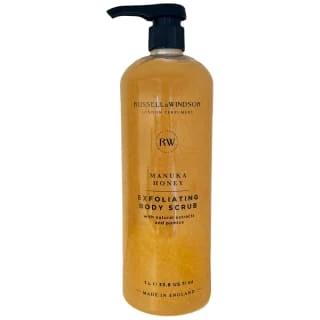B&M Russell & Windsor Exfoliating Body Scrub 1L - Manuka Honey 1 B&M Russell & Windsor Exfoliating Body Scrub 1L - Manuka Honey