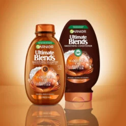 Garnier Ultimate Blends Shampoo 400ml - Coconut -Care Product Store 395940 395941 gernier ulimate blends shampoo and conditioner coconut 1