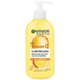 Garnier SkinActive Vitamin C Clarifying Wash 200ml 1 Garnier SkinActive Vitamin C Clarifying Wash 200ml