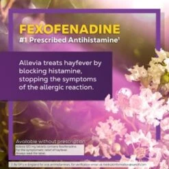 B&M Allevia 120mg Fexofenadine Tablets 7pk -Care Product Store 398561 7pk allevia fexofenadine hydrochloride tablets 6