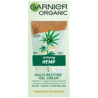 Garnier Organic Multi-Restore Gel Cream With Hemp 50ml 1 Garnier Organic Multi-Restore Gel Cream With Hemp 50ml
